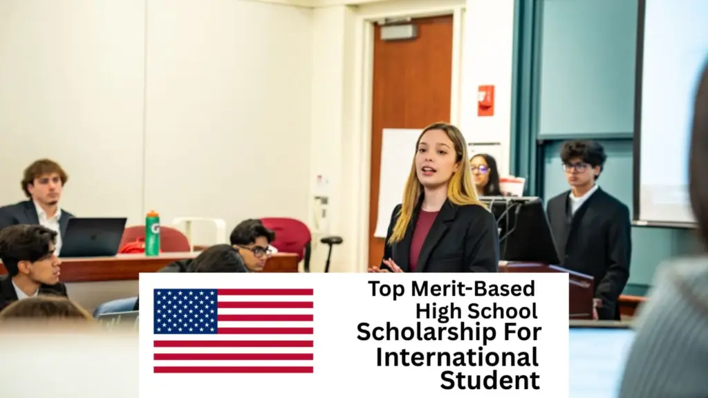 Top Merit-Based High School Scholarships in USA for International